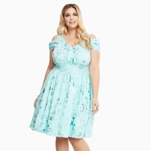 DISNEY PRINCESS ARIEL PRINT SWING DRESS